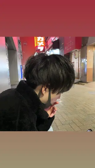 パーマ メンズ 10月限定モニター 髪質改善美髪矯正のヘアスタイル