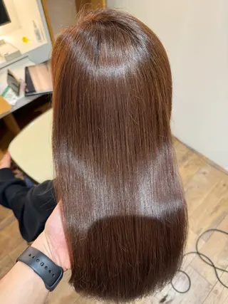 ミディアム カラー 美髪/髪質改善 川口凌弥のヘアスタイル