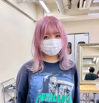 ミディアム ウルフ・ボブ モデル✵HARUTOのヘアスタイル