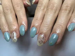 セミロング shandy nailのネイルデザイン