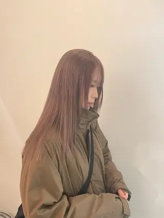 ロング カラー HITOMI 福岡パーマのヘアスタイル