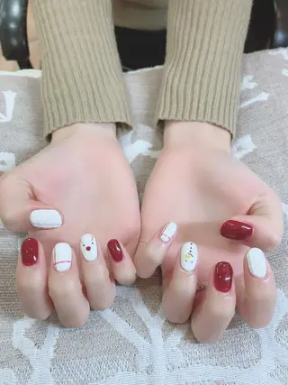 ネイル 🍒当日もOK🍒 𝑳𝑼𝑵𝑨花井のネイルデザイン