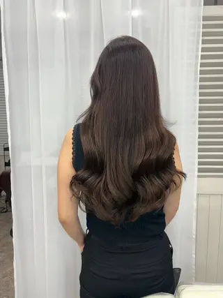 ロング チョイ  インセイのヘアスタイル