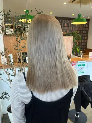 ロング カラー ヘアアレンジ ❣️倉敷❣️美髪 カラー能登一成のヘアスタイル