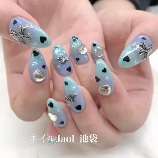 ロング ネイルJaol 池袋のネイルデザイン