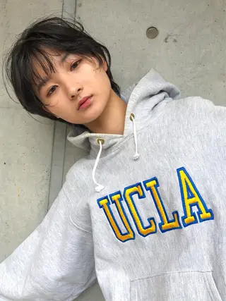 ショート nessヤマサキ リュウタのヘアスタイル