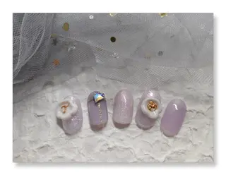 ネイル 花花 ネイルサロンのネイルデザイン