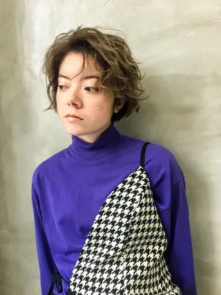 カラー モエ 代々木公園/神山町のヘアスタイル