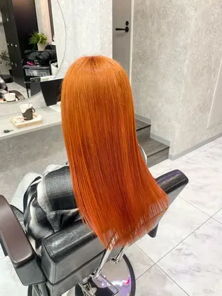 ロング 🦋ハイトーン🦋 石山 希理🦋のヘアスタイル