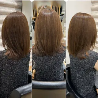 ロング カラー KON|ごまかさない 艶。酸熱×精密カットのヘアスタイル
