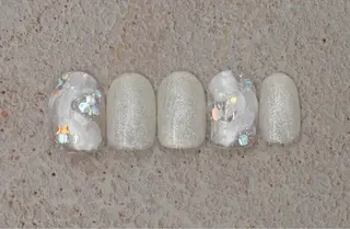 ネイル ゆら 練習生💅🏻のネイルデザイン