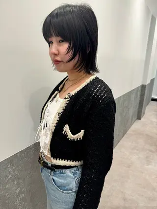 ミディアム カラー センスをお届けします 大谷将生infpのヘアスタイル