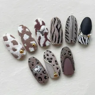 ネイル 東 千夏のネイルデザイン