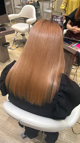 ロング 鈴木 心花のヘアスタイル