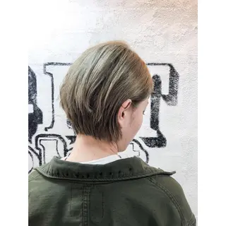 ショート EIGHT plum TOKIOリミテッドのヘアスタイル