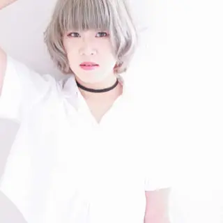 ショート カラー ルービック 梅田茶屋町店のヘアスタイル