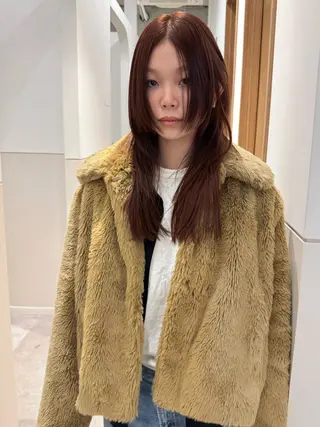 セミロング カラー misa___boo MISAのヘアスタイル