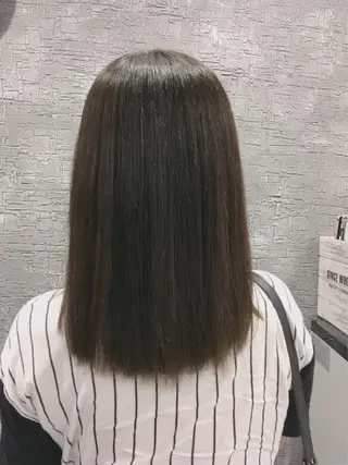 セミロング カラー パーマ . YUIのヘアスタイル