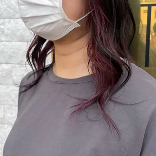 セミロング 中河 美裕のヘアスタイル