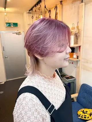 ショート カラー 水素トリートメント/ 髪質改善/ナカノメのヘアスタイル