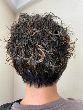 カラー パーマ メンズ モードケイズ塚口 河野髪質改善ioLuのヘアスタイル