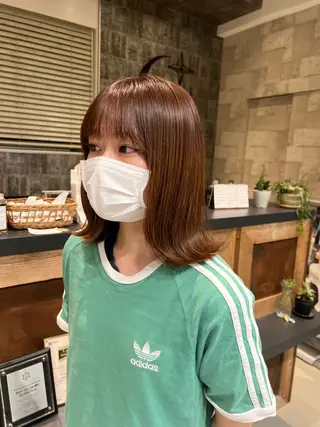 ミディアム カラー 🔥メンズパーマ🔥 鈴木 翔斗のヘアスタイル