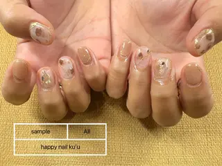 セミロング salon kuuのネイルデザイン