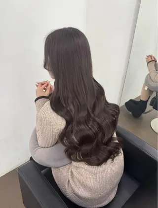 ロング 【ioe岡本】🐶 向井歩のヘアスタイル