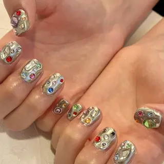 ネイル ジェヌインネイル 間宮のネイルデザイン