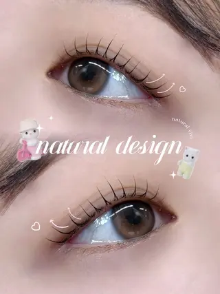 マツエク・マツパ natural viviのマツエク・マツパデザイン