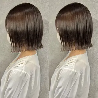 ショート ボブ/髪質改善/ ミディアム/浅川俊輝のヘアスタイル