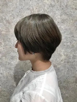 ショート カラー 🫟Blanco🫟 Color&Careのヘアスタイル