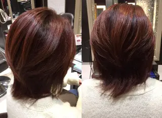 ショート カラー yui .のヘアスタイル