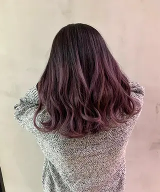 ミディアム yui .のヘアスタイル