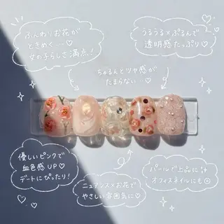 ネイル rina🎀 ご新規様受付中🌷のネイルデザイン