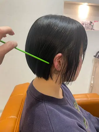 【完全個室】髪質改善 暖色カラー/山崎唯奈のヘアスタイル