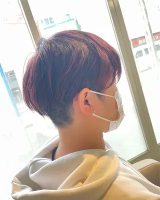 カラー 本田 卓也のヘアスタイル