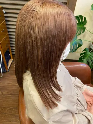ロング カラー liL  hair サトウリョウタのヘアスタイル