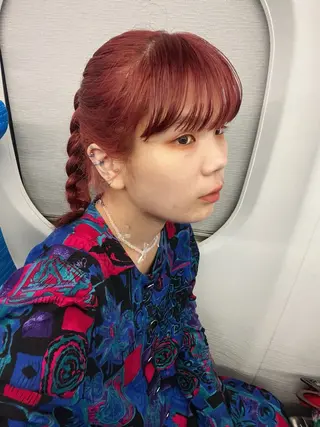 ショート デザインカラー 原宿/キシタのヘアスタイル