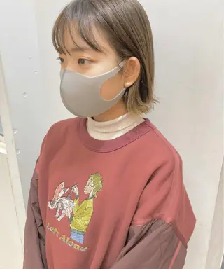 ショート カラー Hareru 豊田 修廣のヘアスタイル