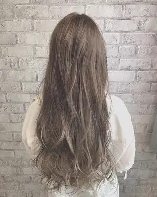 ロング カラー パーマ ヘアアレンジ 心斎橋/縮毛矯正/ 髪質改善　吉見勇亮のヘアスタイル