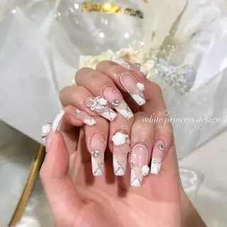 ネイル Blanche mimi.u_aのネイルデザイン