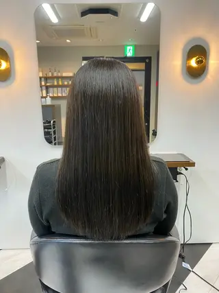 セミロング カラー 🦄艶髪育毛🌟毛髪 診断/セット/駒井のヘアスタイル