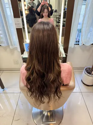 メンズ特化シャドウパ ーマラウンドマッシュのヘアスタイル