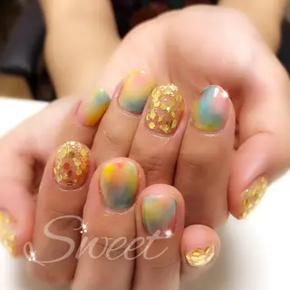 ネイル sweet 仲野陽子のネイルデザイン