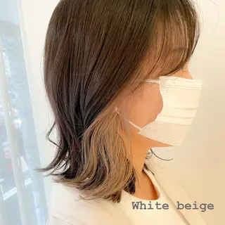 ミディアム ✨カラー支持No.1 🧸ワキ カナコ🧸のヘアスタイル