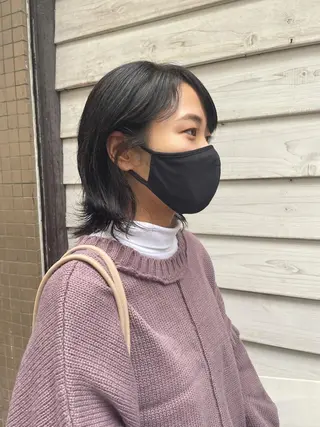 ミディアム カラー ｔｏ ｋｉのヘアスタイル