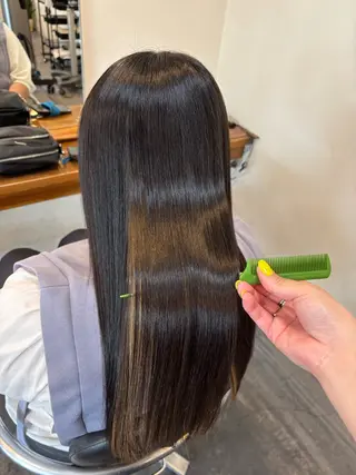 ロング パーマ 丸山 菜々子のヘアスタイル