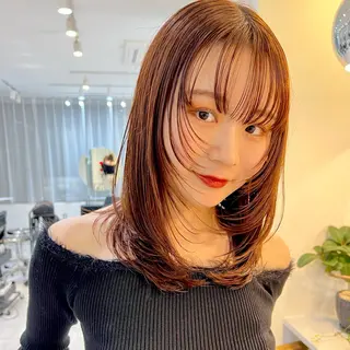 ミディアム MIKA / HARVEY大宮のヘアスタイル