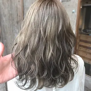 セミロング カラー 🗻飯田誠也🗻 カットカラー得意のヘアスタイル